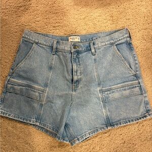 Dad jean shorts